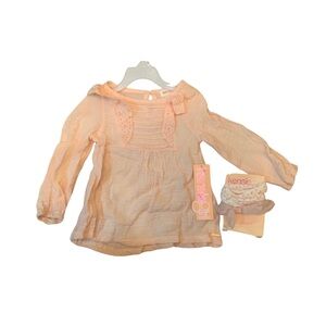 New Kenise Girl Top with Accessory Set